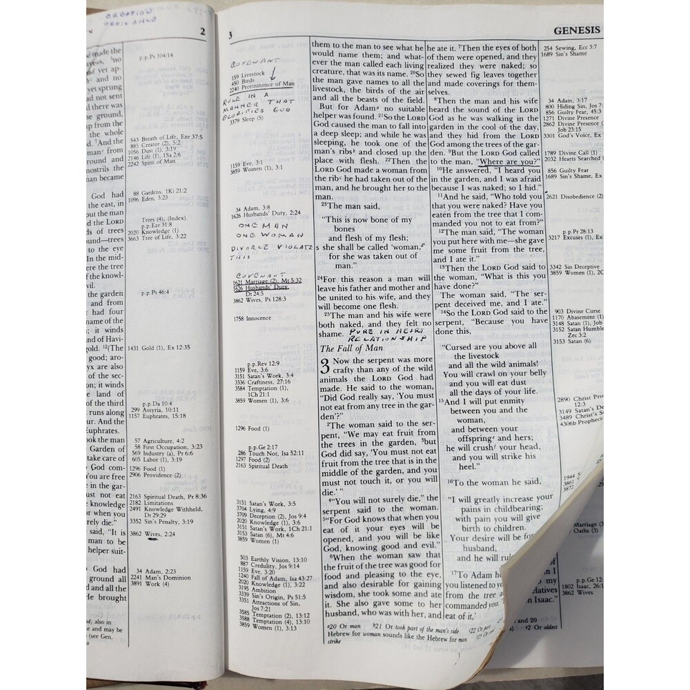 1983 Thompson Chain-Reference New International Version Bible Red Letter READ - Picture 12 of 14